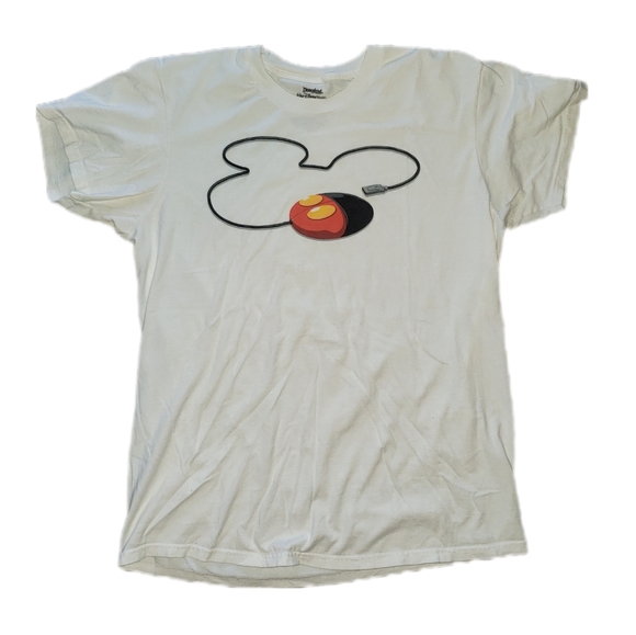 Disney Other - L, VTG Mickey Mouse Graphic Tee, Walt Disney World Computer Mouse, Size L